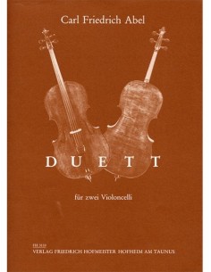 ABEL C.F.-Duetto per 2 violoncelli (Niggemann)