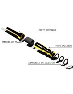 Gualco Oboe Manico (Argento) 47 mm. 2