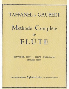 TAFFANEL & GAUBERT-Methode Complete für Flöte