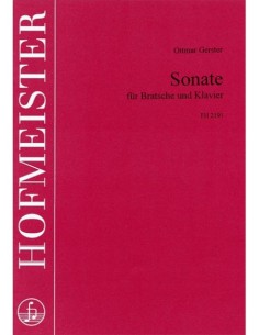 GERSTER O.-Sonata per viola e pianoforte