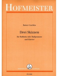 LISCHKA R.-Skizzen (3) for Tuba and Piano