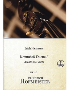 HARTMANN E.-Duet pour 2 contrebasses