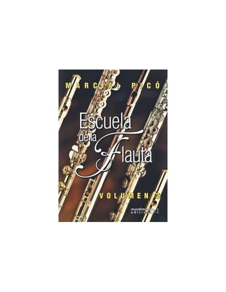 PICO M.-Flute School 3rd (Metodo) per Flauto