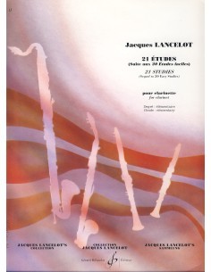 LANCELOT J.-Easy Studies (21) für Klarinette