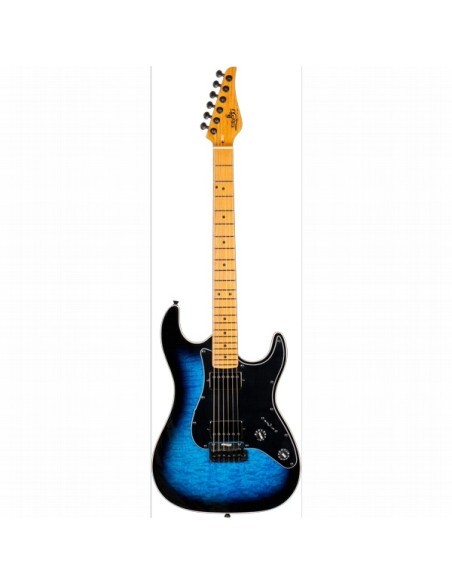 Jet JS450-BLB Blue Burst Guitare électrique