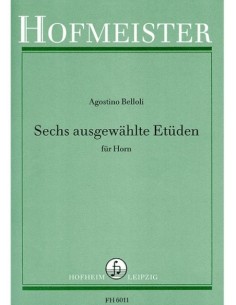 BELLOLI A.-Studi (6) per corno (damm)