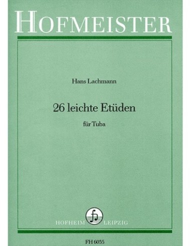 LACHMANN H.-Easy Studies (26) per Tuba