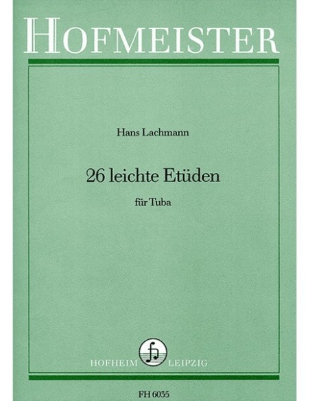 LACHMANN H.-Easy Studies (26) per Tuba