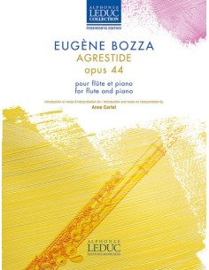 BOZZA E.-Agrestide Op.44 per Flauto e Pianoforte