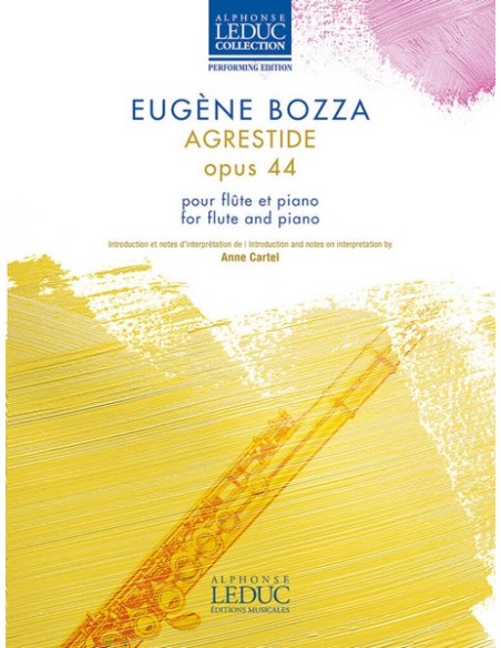 BOZZA E.-Agrestide Op.44 per Flauto e Pianoforte