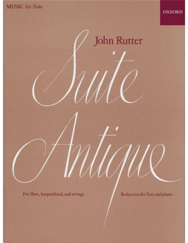 RUTTER J.-Suite Antique per flauto e pianoforte
