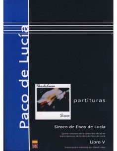 PACO DE LUCIA-Antologia 5º: Siroco para Guitarra Tab (Leiva)