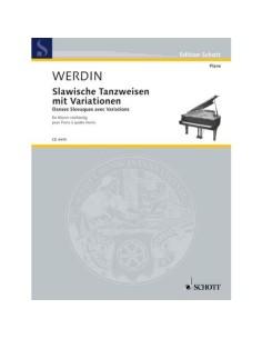 WERDIN E.-Slavic Dances for Piano 4 hands