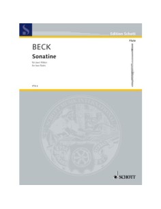 BECK C.-Sonatine für 2 Flöten