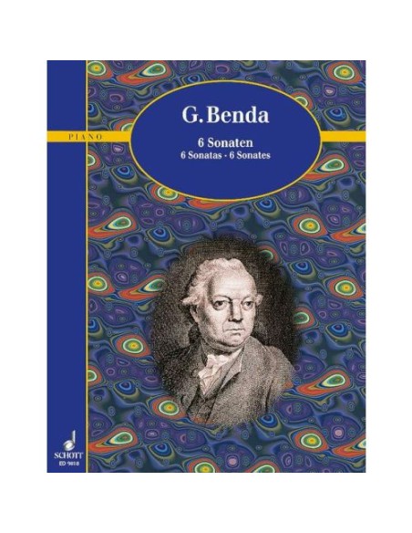 BENDA-Sonates (6) pour piano (Ruf)