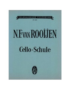 ROOIJEN N.F.-Cello Schule para Violoncello