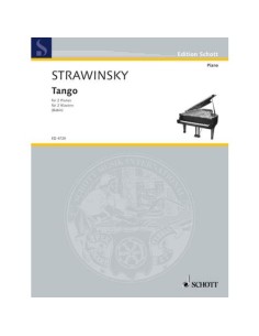 STRAVINSKY I.-Tango for 2 Pianos for 4 hands (Babin)