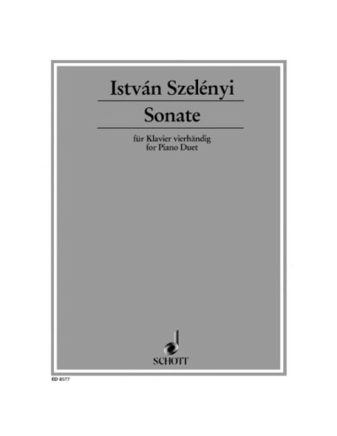 SZELENYI I.-Sonate für Klavier 4 Hände
