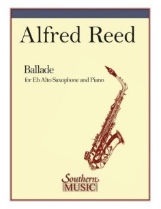 REED A.-Ballade Alto Saxophone