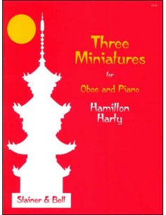HARTY H.-Miniature (3) per Oboe e Pianoforte