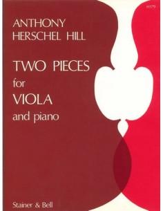 HERSCHEL HILL A.-Pezzi (2) per Viola e Pianoforte