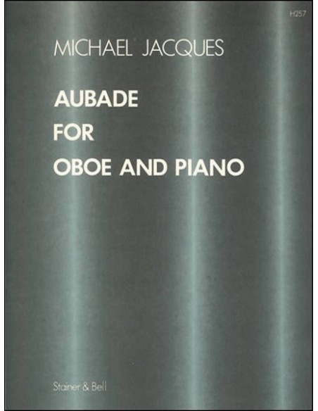 JACQUES M.-Aubade per oboe e pianoforte