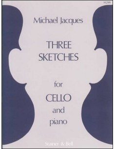 JACQUES M.-Schizzi (3) per violoncello e pianoforte
