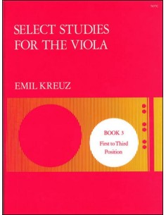 KREUZ E.-Select Studies Vol.3 per Viola
