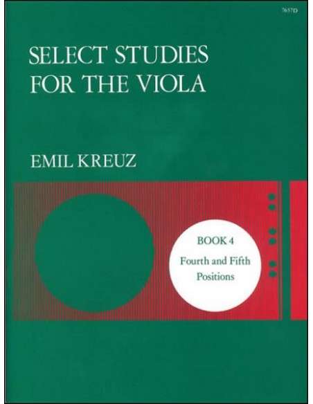 KREUZ E.-Select Studies Vol.4 for Viola