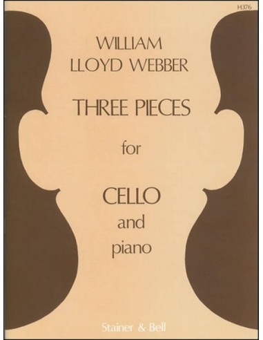 LLOYD WEBBER W.-Pezzi (3) per violoncello e pianoforte