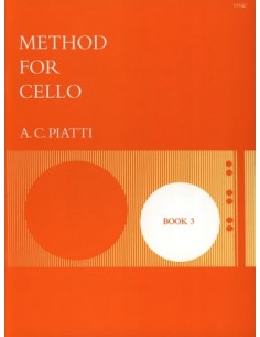 PIATTI A.-Méthode pour violoncelle Vol.3 para Violoncello
