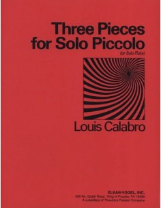CALLABRO L.-Stück (3) für Piccolo