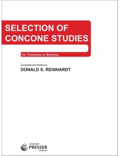 CONCONE G.-Selected Studies for Trombone (Reinhardt)