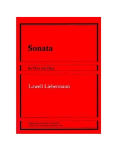 LIEBERMANN L.-Sonata Op.56 per flauto e arpa