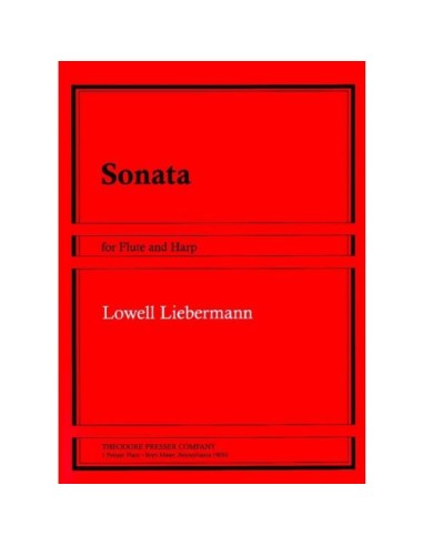 LIEBERMANN L.-Sonata Op.56 per flauto e arpa