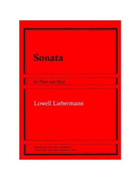 LIEBERMANN L.-Sonata Op.56 per flauto e arpa