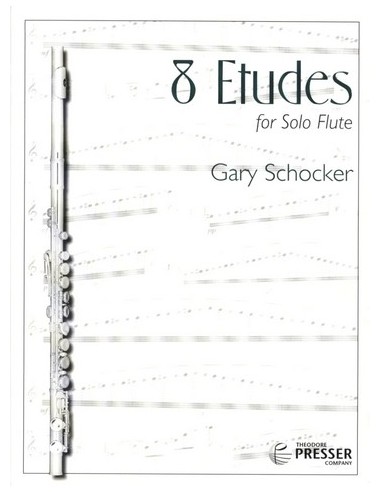 SCHOCKER G.-Etüden (8) für Flöte