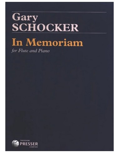 SCHOCKER G.-In Memoriam per flauto e pianoforte