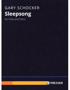 SCHOCKER G.-Sleepsong per flauto e pianoforte