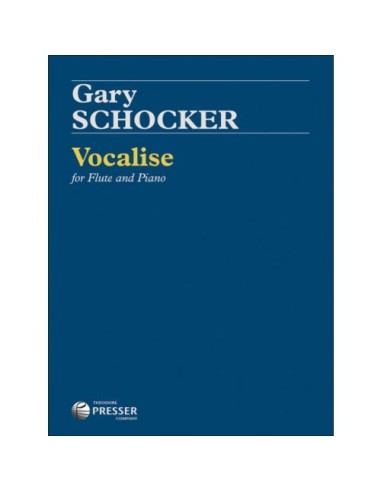 SCHOCKER G.-Vocalise per flauto e pianoforte