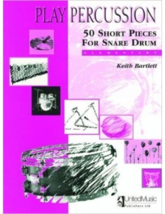 BARTLETT K.-Short Pieces (50) pour caisse claire