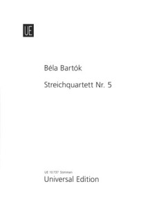 BARTOK B.-Streichquartett Nr. 5 (Stimmen)