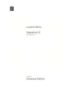 BERIO L.-Sequenza XI for Guitar