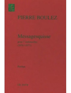 BOULEZ P.-Messagesquisse per 7 violoncelli (PB)