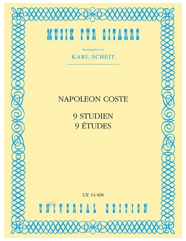 COST N.-Studien (9) für Gitarre (Scheit)