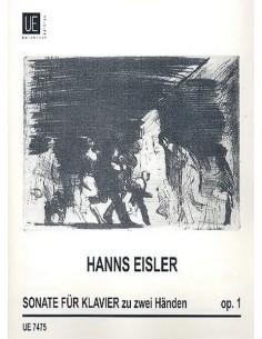 EISLER H.-Sonata Op.1 para Piano