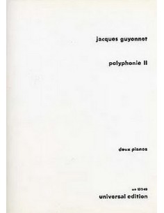 GUYONNET J.-Polyphony II pour 2 pianos à 4 mains
