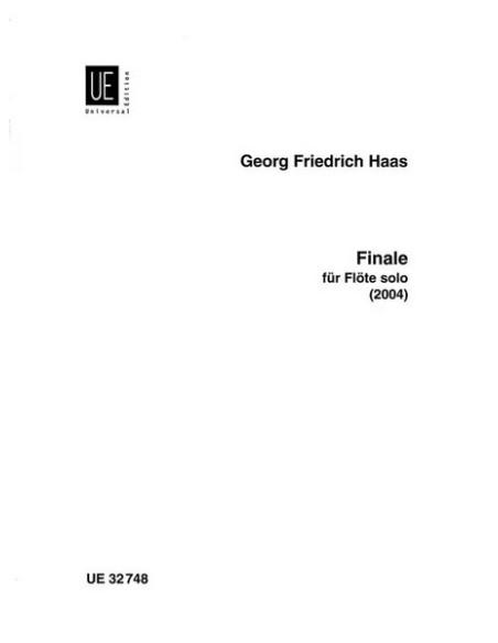 HAAS G.F.-Finale für Flöte