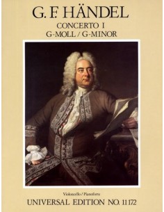 HAENDEL G.F.-Concierto en Sol menor para Violoncello y Piano (Grummer)