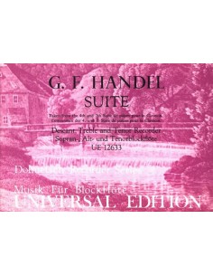 HAENDEL G.F.-Suite for 3 Recorders (Goodyear)